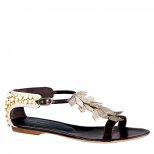 Аlberta ferretti колекция лято 2011 красиво украсени сандали 