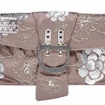 Dior Флора Бродирана вечерна чанта