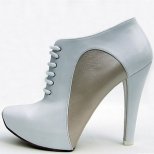 Касадей - бяла стилна обувка