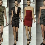 Ланвин 2011 Пролет-Лято Седмица на Модата в Париж Къси Сексапилни Рокли