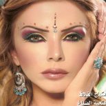  Арабски грим с 3 цвята и ефектно очертани очи