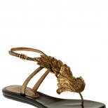 alexander mcqueen колекция лято 2011 златисти сандали 