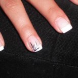 сладък Френски с дискретни лилии