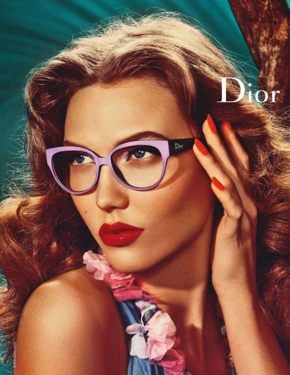 Кристиан Диор 2011 Рекламна Кампания Очила