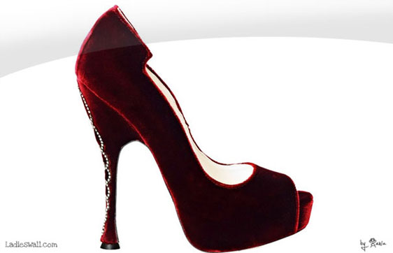 Браян Атууд Червени Високи Обувки 2010