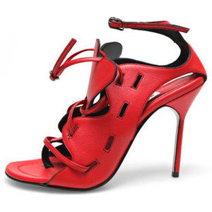 Маноло Бланик 2011 Обувки Червени