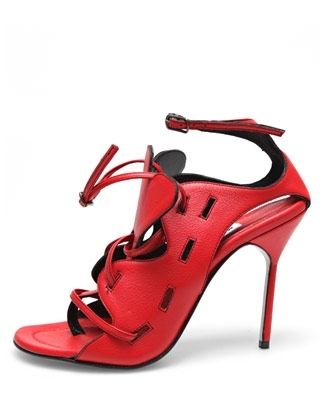 Маноло Бланик 2011 Обувки Червени