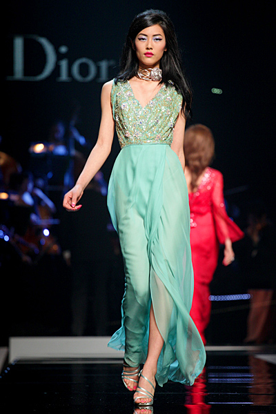 Dior 2011 дълга рокля