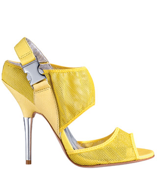 Лимитирана серия сандали с кожени детайли в жълто