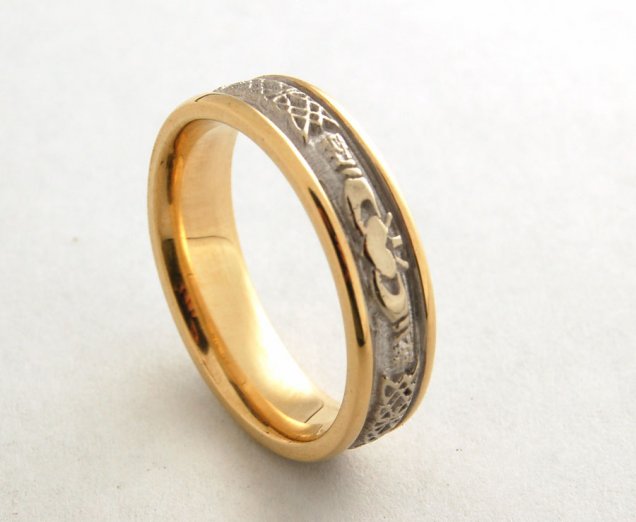 Claddagh Сватбени пръстени 2