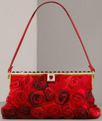 Валентино рамкирана чанта с рози