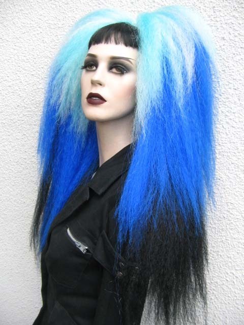 синя коса