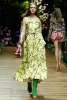 Dolce and Gabbana рокля в жълто