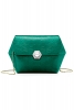 Bulgari Пролет-Лято 2011 малка вечерна чанта зелена