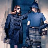Палто и рокля с колан Предесенна колекция на louis vuitton за 2011