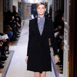 Вталено отворено палто до средата на бедрото Есен-Зима 2011 Yves Saint Laurent