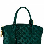 Средно голяма чанта тюркоазено зелено Louis Vuitton Есен-Зима 2011
