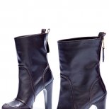 Боти с масивен ток черни Brioni Есен-Зима 2011