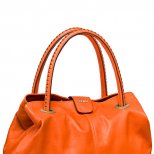 Голяма чанта светло кафява кожа Kenzo Есен 2011