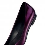 Равни остри обувки с катарама лилави Roger Vivier Есен-Зима 2011