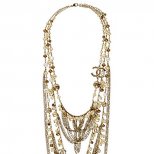 Многопластово еклектично колие Chanel за есен и зима 2011
