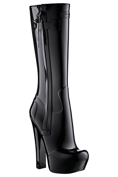 Високи ботуши черни Louis Vuitton Есен-Зима 2011