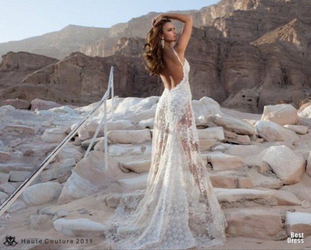 Сватбена Дълга рокля dany mizrachi 2011