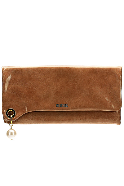 Moschino Есен-Зима 2011 чанта портмоне от кафява кожа