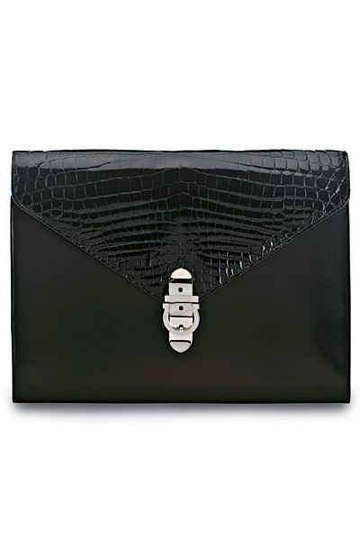 Черна чанта плик Salvatore Ferragamo Есен-Зима 2011