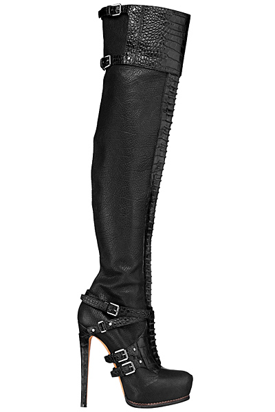 Високи ботуши над коляното Dior Зима 2011