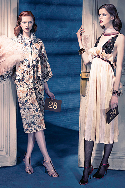 Секси рокля Предесенна колекция на louis vuitton за 2011