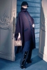 Дълго палто тип пончо Предесенна колекция на louis vuitton за 2011