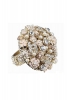 Голям пръстен с много перли и камъни Chanel за есен и зима 2011