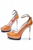 Обувки на висок ток оранжеви Brioni Есен-Зима 2011