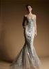 Колекция сребърна рокля zuhair murad 2012