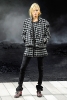 Палто и елек комплект каре Есен-Зима 2011 Chanel