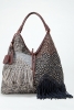 Чанта текстил с плетени елементи Vanessa Bruno Есен-Зима 2011