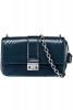 Малка чанта лачена кожа синя Dior Зима 2011