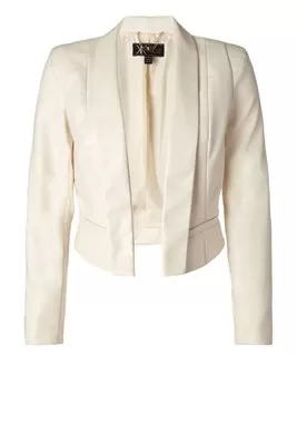 Бяло късо сако