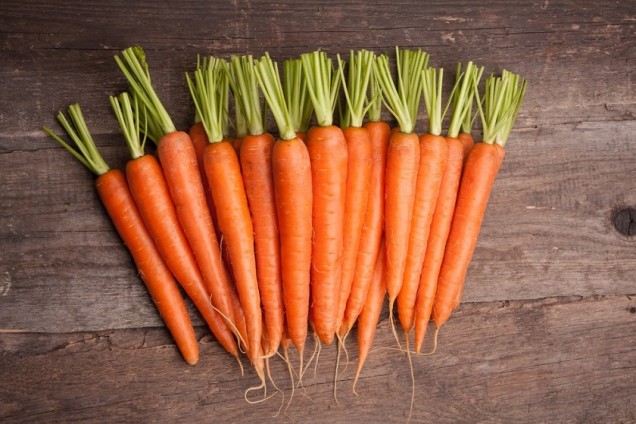 алкални храни- моркови