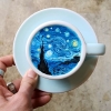 рисунка върху кафе