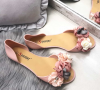 Нежни обувки в розово лято 2018