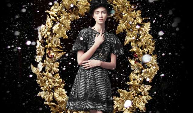 Dolce Gabbana зима 2013