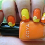 портокалов маникюр