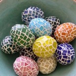 Украсяване на яйца с черупки