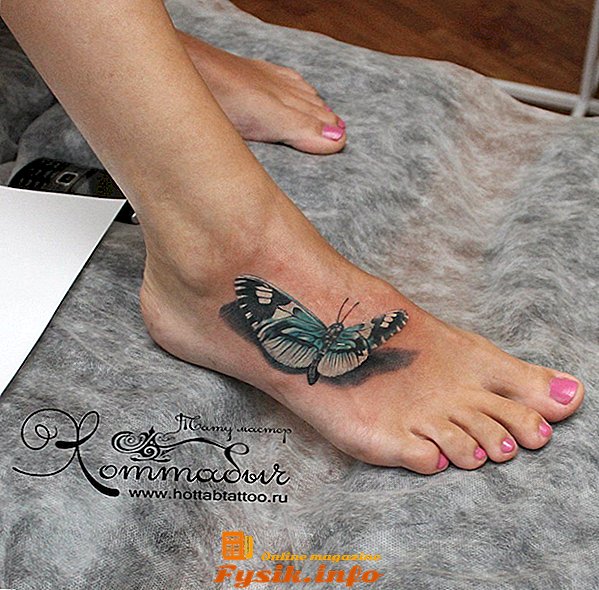 татуировка на крака