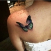 татуировка пеперуда