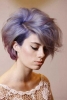 Експлозия от цвят - най-модерните трендове в прическите за къса коса тази година. Дързост и красота (Снимки):