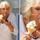 Камила яде сладолед