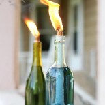 свещ в бутилка